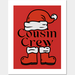 Santa cousin crew Posters and Art